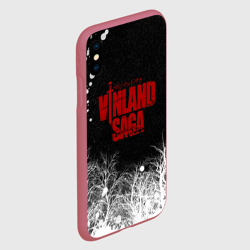 Чехол для iPhone XS Max матовый Сага о Винланде логотип - фото 2