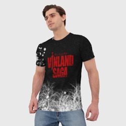 Мужская футболка 3D Сага о Винланде логотип - фото 2