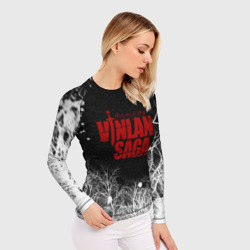Женский рашгард 3D Сага о Винланде логотип - фото 2