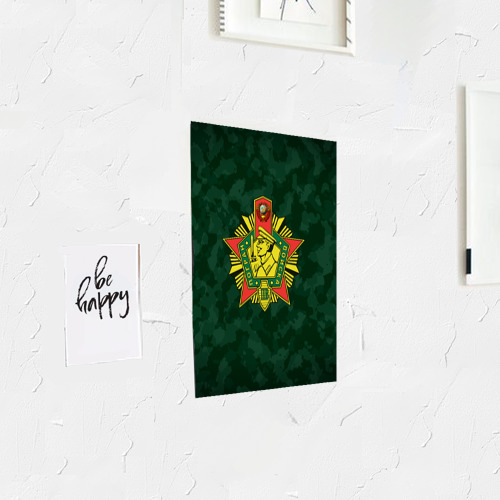 Постер Камуфляж погранвойска зеленый - фото 3