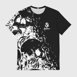 Мужская футболка 3D Sabaton - Сабатон черепа