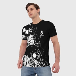 Мужская футболка 3D Sabaton - Сабатон черепа - фото 2