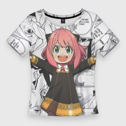 Женская футболка 3D Slim Семья Шпиона Аня Форджер на манге