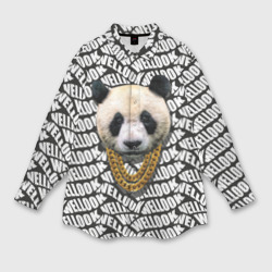 Мужская рубашка oversize 3D Panda Look