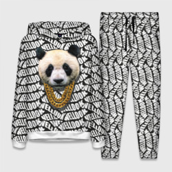 Женский костюм с толстовкой 3D Panda Look