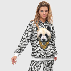 Женский костюм с толстовкой 3D Panda Look - фото 2