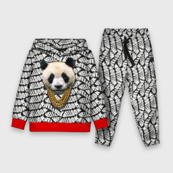 Детский костюм с толстовкой 3D Panda Look