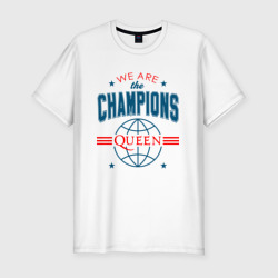 Мужская футболка хлопок Slim Queen We are the champions