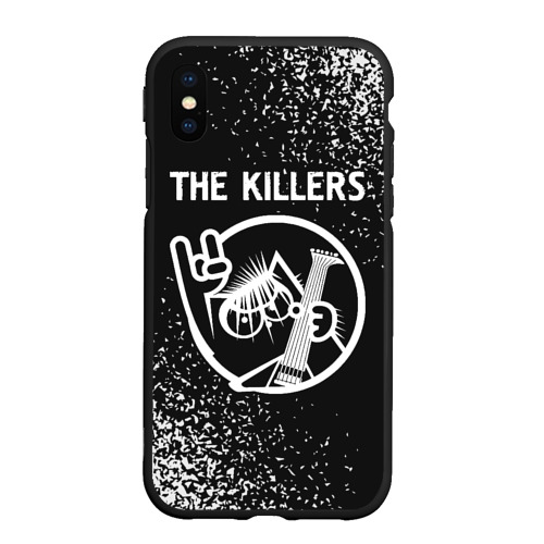 Чехол для iPhone XS Max матовый The Killers - кот - Краска