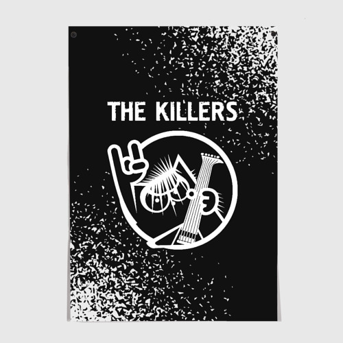 Постер The Killers - кот - Краска