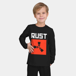 Детская пижама с лонгсливом хлопок Rust FS - фото 2