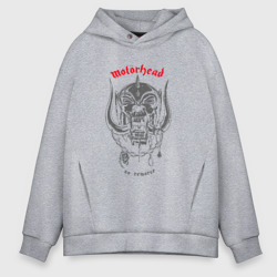 Мужское худи Oversize хлопок Motorhead no remorse