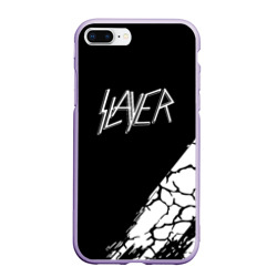 Чехол для iPhone 7Plus/8 Plus матовый Slayer Трещины
