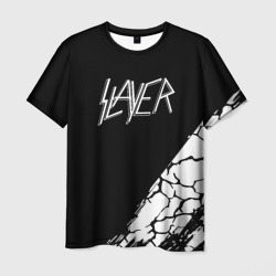 Slayer Трещины – Футболка с принтом купить со скидкой в -26%