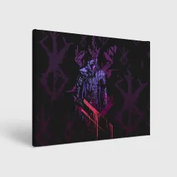 Холст прямоугольный Berserk руна соулу +спина