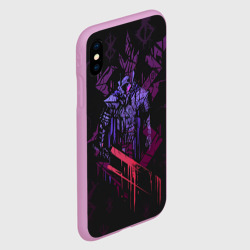 Чехол для iPhone XS Max матовый Berserk руна соулу +спина - фото 2