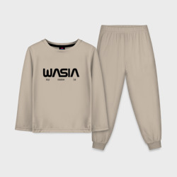 Детская пижама с лонгсливом хлопок Wasia в стиле NASA