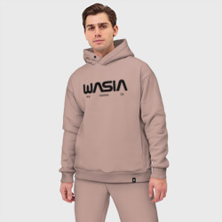 Мужской костюм oversize хлопок Wasia в стиле NASA - фото 2