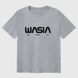 Мужская футболка хлопок Oversize Wasia в стиле NASA