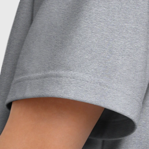 Мужская футболка хлопок Oversize с принтом Wasia в стиле NASA, вид сзади #2