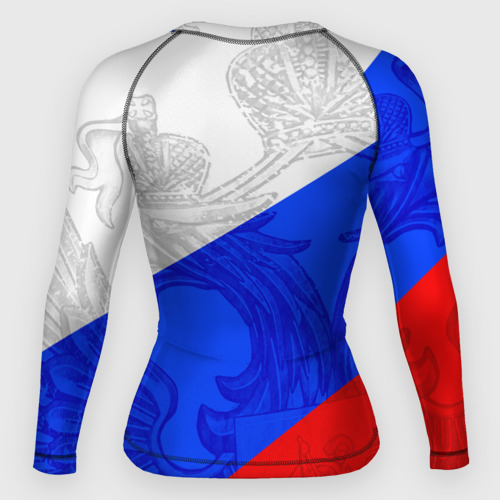 Женский рашгард 3D Russia - sportwear - триколор - фото 2