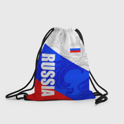 Рюкзак-мешок 3D Russia - sportwear - триколор