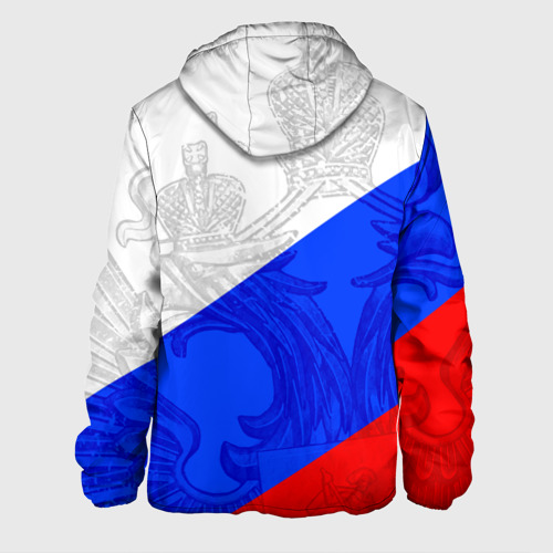 Мужская куртка 3D Russia - sportwear - триколор, цвет 3D печать - фото 2