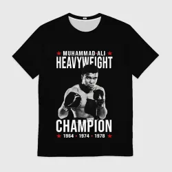 Мужская футболка 3D Muhammad Ali Мухаммед Али