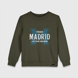 Детский свитшот хлопок Team Madrid