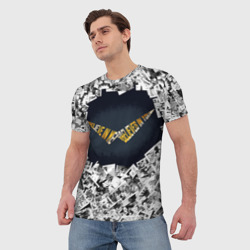 Мужская футболка 3D Гуррен-Лаганн - Верь в меня, который верит в тебя - фото 2