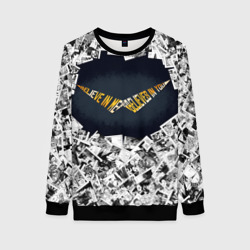 Женский свитшот 3D Гуррен-Лаганн - Верь в меня, который верит в тебя