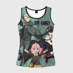 Женская майка 3D Семья Шпиона Family