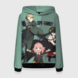 Женская толстовка 3D Семья Шпиона Family