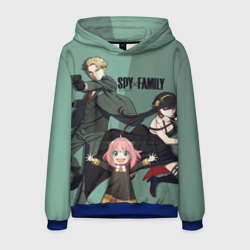Мужская толстовка 3D Семья Шпиона Family