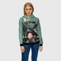 Женская толстовка 3D Семья Шпиона Family - фото 2