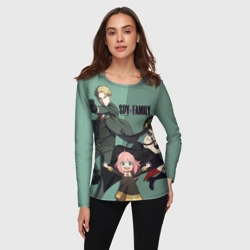 Женский лонгслив 3D Семья Шпиона Family - фото 2