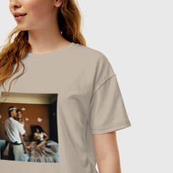 Женская футболка хлопок Oversize Kendrick Lamar Mr. Morale & The Big Steppers - фото 2