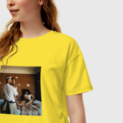 Женская футболка хлопок Oversize Kendrick Lamar Mr. Morale & The Big Steppers - фото 2