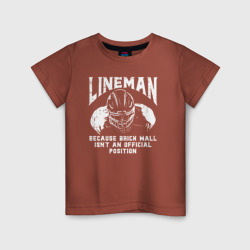 Детская футболка хлопок Лайнмен
