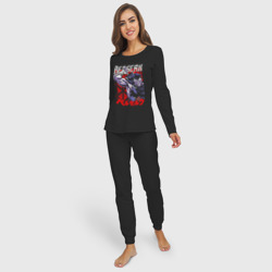 Женская пижама с лонгсливом хлопок Берсерк Berserk Гатс - фото 2