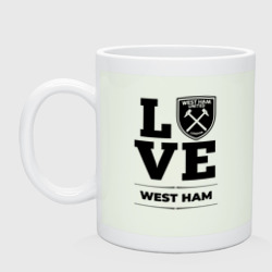 Кружка керамическая West Ham Love Классика