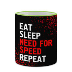 Кружка с полной запечаткой Eat Sleep Need for Speed Repeat - Спрей - фото 2