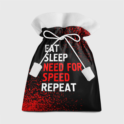 Подарочный 3D мешок Eat Sleep Need for Speed Repeat - Спрей