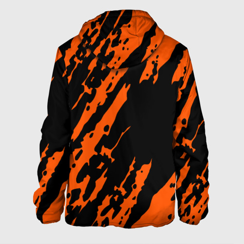 Мужская куртка 3D FOX motocross orange, цвет 3D печать - фото 2