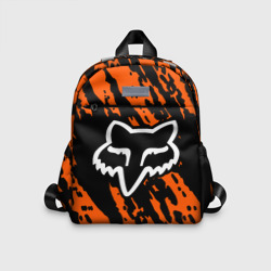 Детский рюкзак 3D FOX motocross orange
