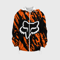 Детская куртка 3D FOX motocross orange