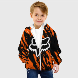 Детская куртка 3D FOX motocross orange - фото 2