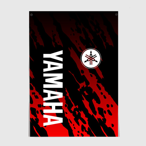 Постер Yamaha - Красные пятна
