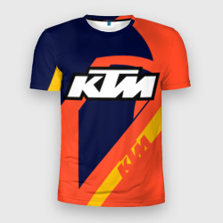 Мужская футболка 3D Slim KTM vintage sportwear