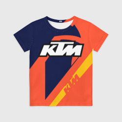 Детская футболка 3D KTM vintage sportwear